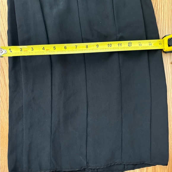 Narciso Rodriguez Black Silk Dress Made In italy Size 38 - Picture 6 of 8